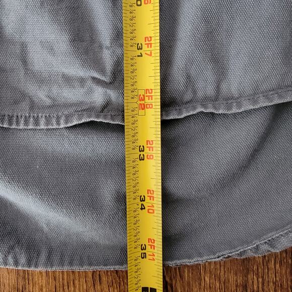 Express Button Up Gray Shirt XXL 100% Cotton Grunge Preppy Career Office Casual - Picture 5 of 7